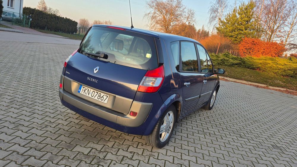 Scenic*2005r*1.9 DCi (120kM)*Climatronic*Panorama*ALU 16*1-wł.-12 lat*