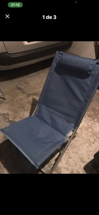 Cadeira praia 3 X