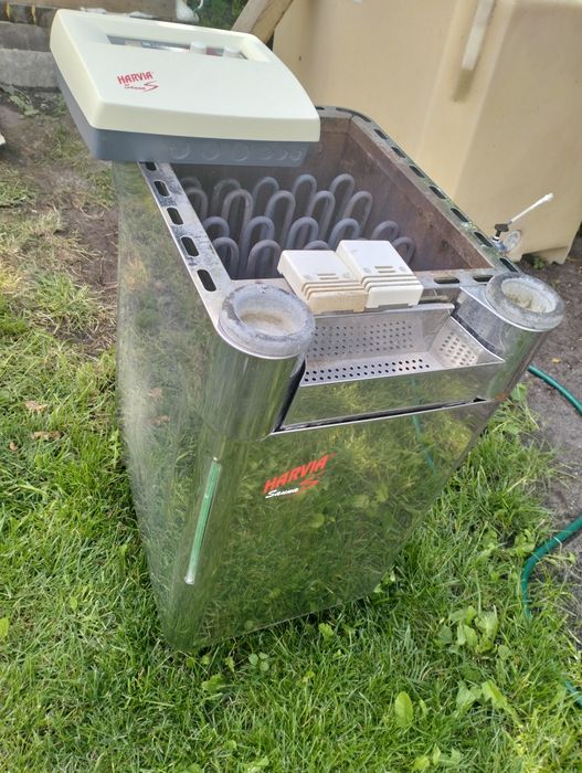 Piec elektryczny Harvia T9 Combi 9 kW + sterownik C105S Logix (Jak NOWY)