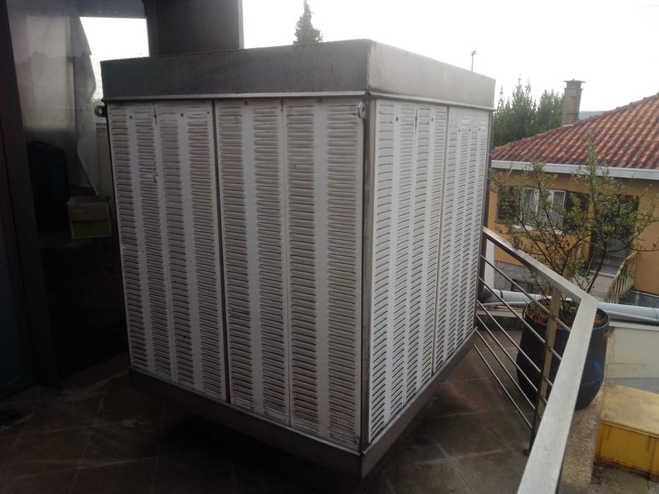 Ventilador evaporativo industrial