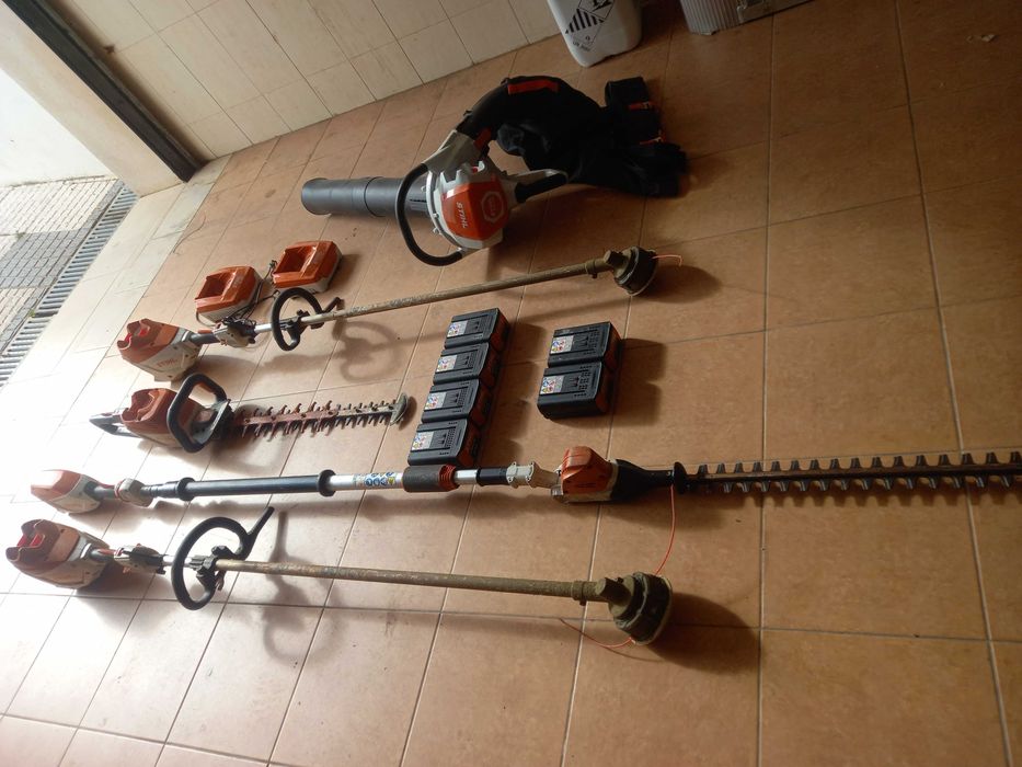 Maquinas jardim bateria STHIL