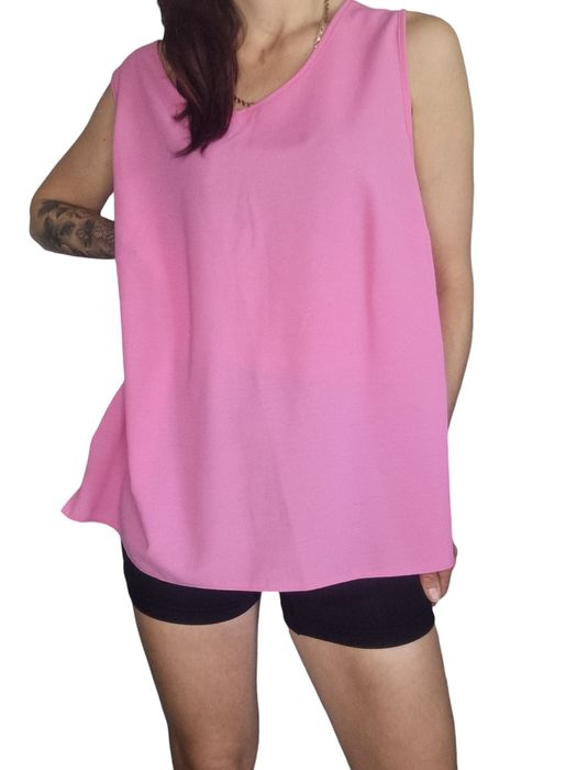 Różowa bluzka Samoon  Rozmiar 46  #samoon