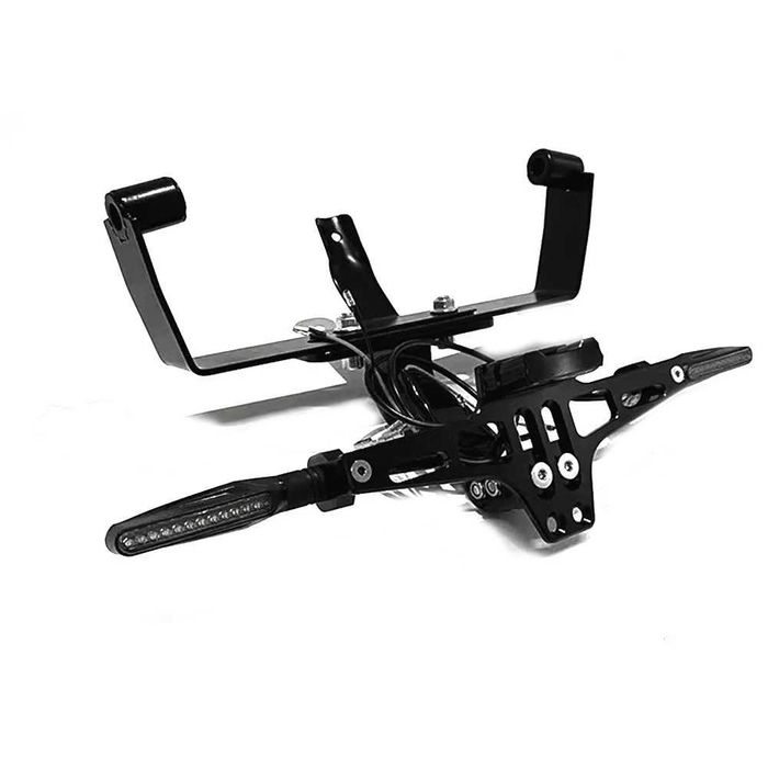 Suporte Matrícula Pisca e Luz para Italjet Dragster 125/200/250i/400