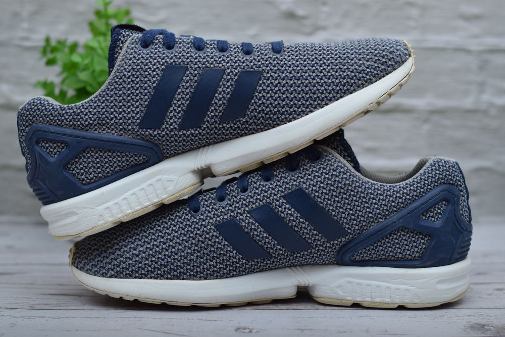 42 розмір. Сині чоловічі кросівки Adidas ZX Flux, адідас. Оригінал.