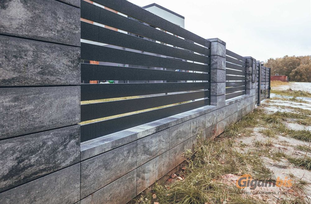 Bloczki ogrodzeniowe, bloczki gładkie, pustak gładki, Styrobud Fini