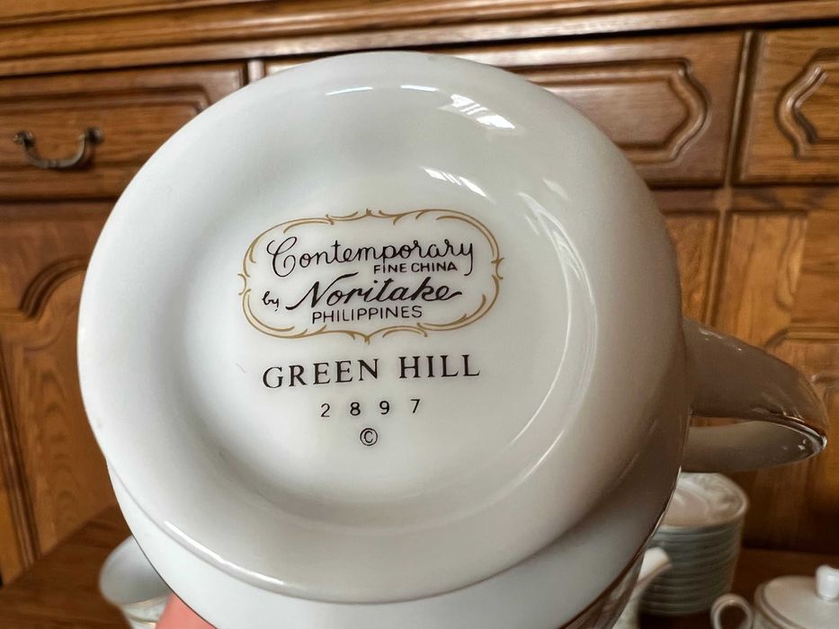 Serwis Kawowy Porcelana Noritake Green Hill 2897