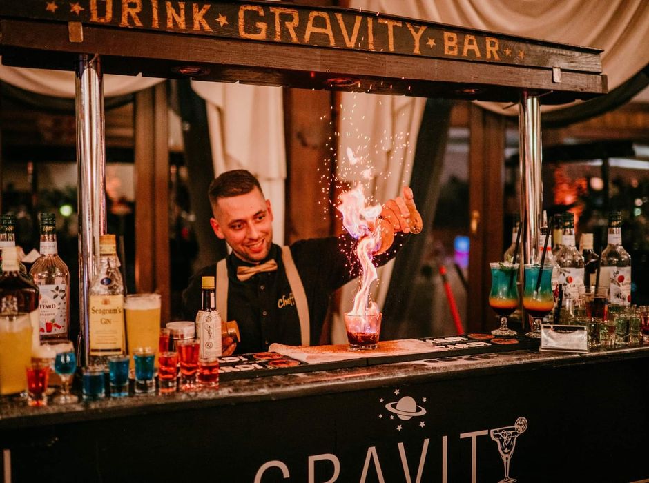 *Mobilny Bar Gravity Drink Bar* Ekskluzywny Barman na Wesele