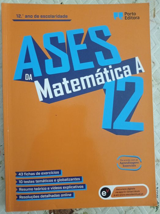 Livros Ases matemática 10, 11, 12