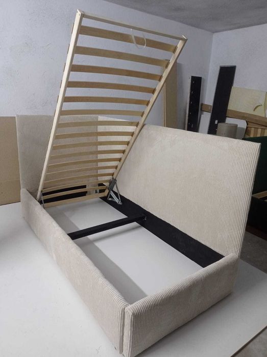 Łóżko tapicerowane KORNER 90/120/140/160/180/200 x200cm narożnikowe