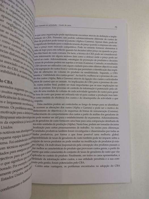 Custeio baseado em actividades: um guia prático, de John Innes