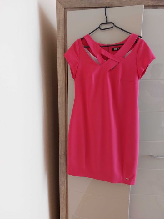 Sukienka w kolorze fuksji, rozm. 38/40