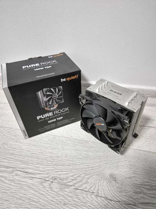 тихий якісний кулер башта be quiet! Pure Rock (Intel). Trade-IN