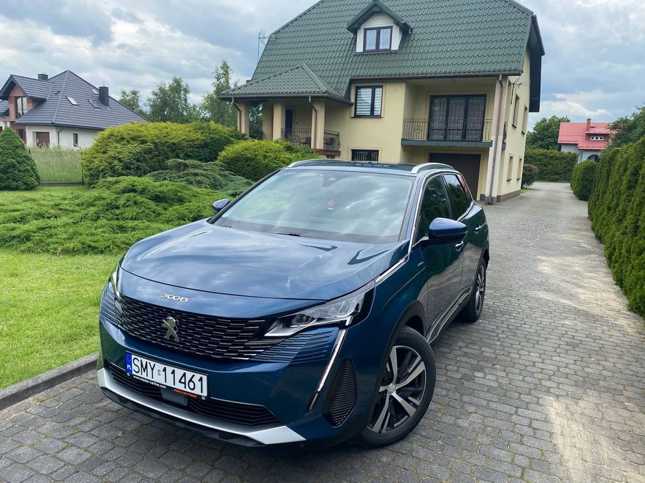Peugeot 3008 1,6 Plug-in Hybryd FULL LED KAMERA Nawigacja Automatyczna Skrzynia