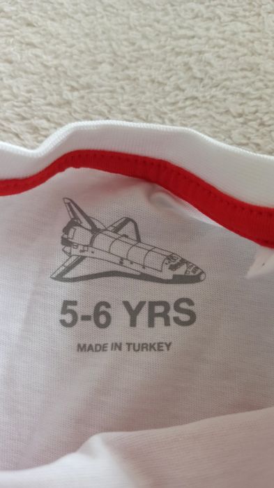 Bluzka z długim rękawem NASA Primark 116 cm