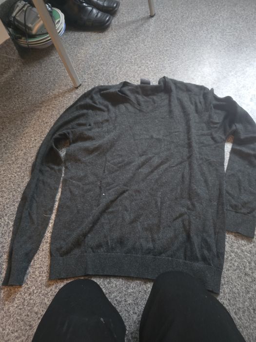 sweter meski s czarny