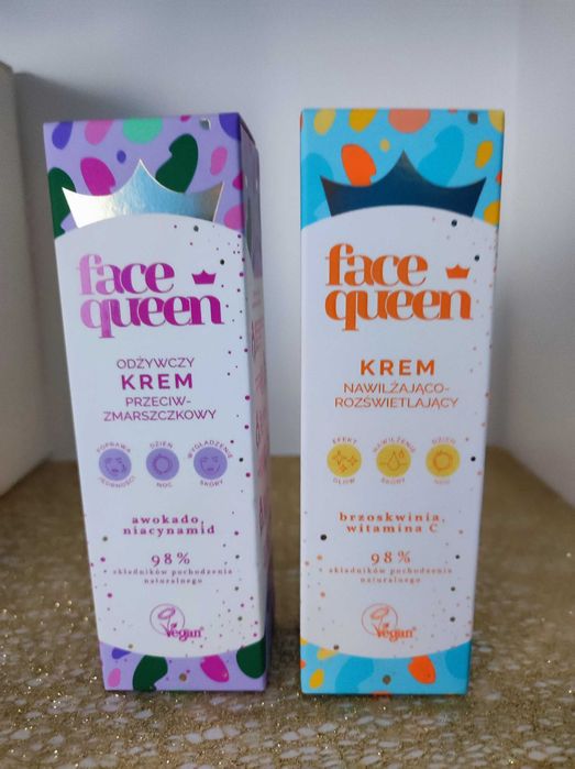 Face Queen Dwupak kremów do twarzy