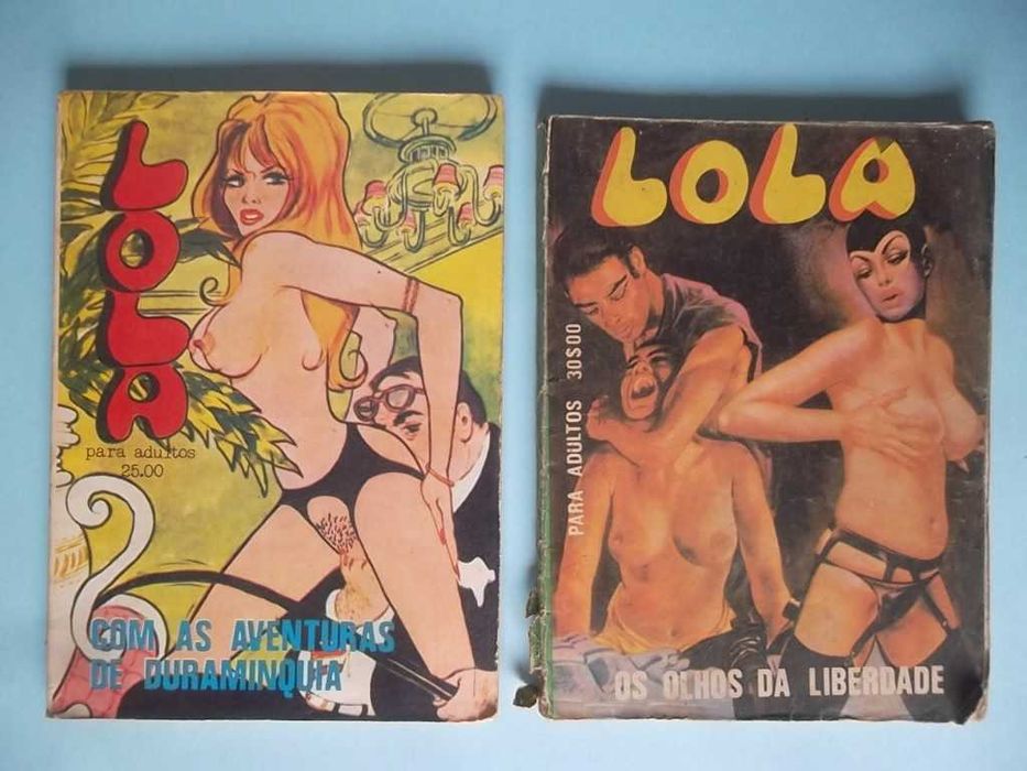 BD ERÓTICA Anos 70 Fanthoman, Lola, Casino, Diva, Operetas,Rolls Royce