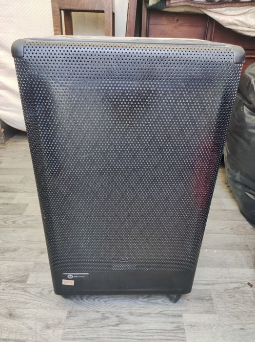 Aquecedor preto a gás