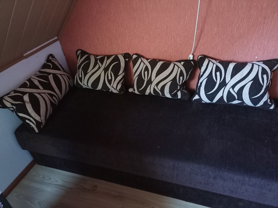 Kanapotapcza z poduchami