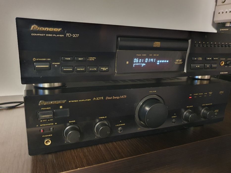 Wzmacniacz Pioneer A 207 + Cd Pioneer Pd 207