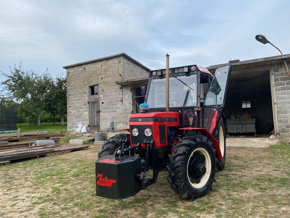 Zetor 7745T  #Zetor 7745T+ wąskie koła Stan BDB#