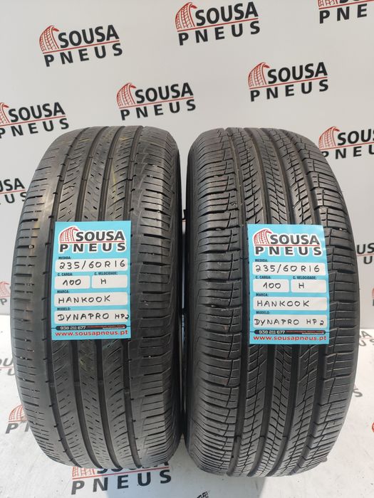 2 pneus semi novos 235-60R16 Hankook - Oferta dos Portes