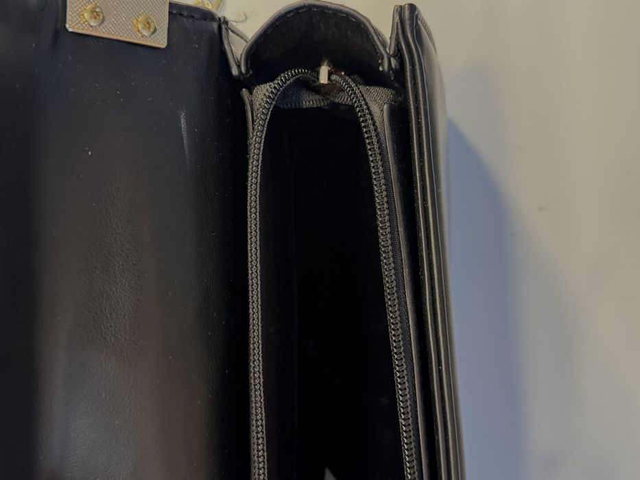 Torebka czarna pikowana ysl