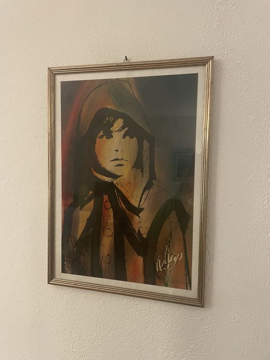 Quadro 37x51 — proveniente da italia com 30 anos