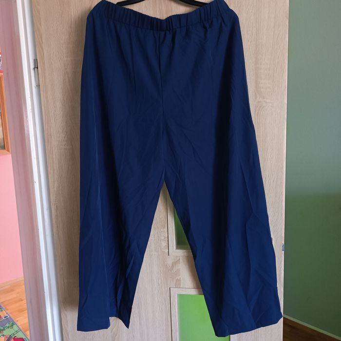 Shei Eleganckie spodnie damskie szeroka nogawka