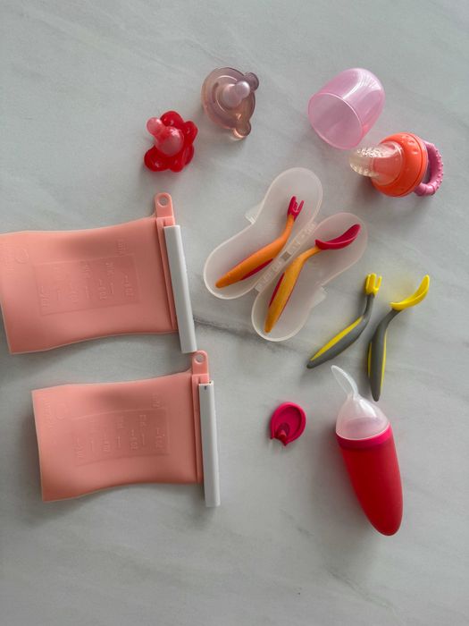 Akcesoria silikonowe do karmienia niemowlaka