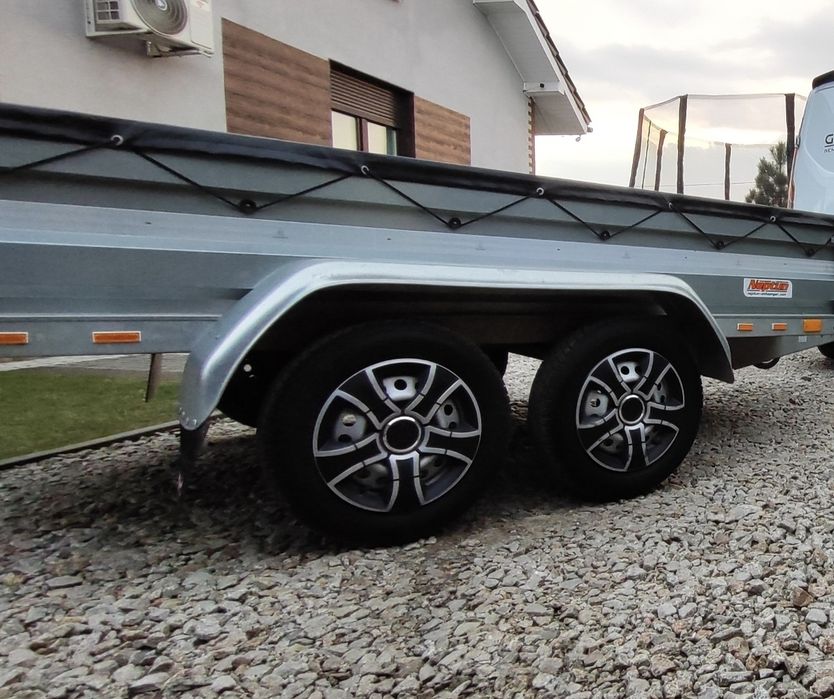 Koła 155/70R13 przyczepki Neptun 4x100. Jak nowe 4sztuki