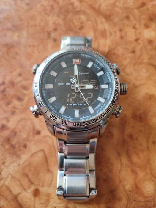 Чоловічі годинники Naviforce 9093 Savonna Silver