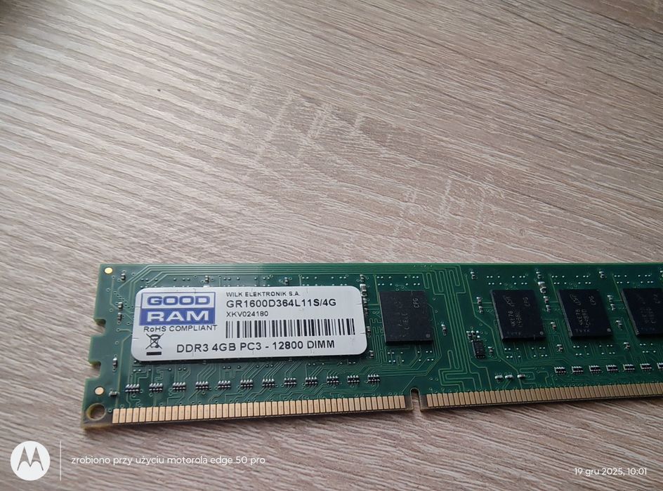 Pamięć DDR 3 Goodram 12800 8gb