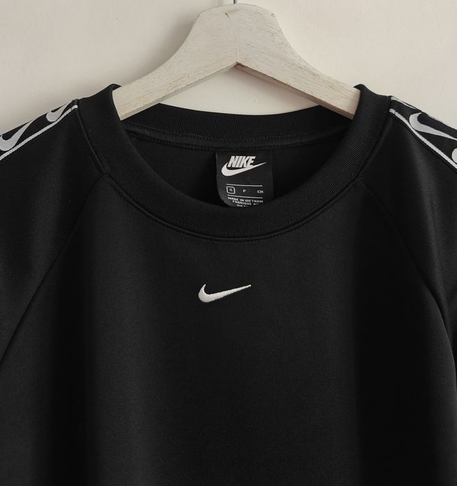 Nike bluza sportowa damska logowana lampasy L/XL