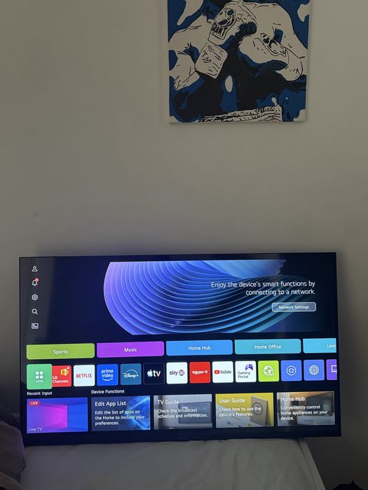 Televisão LG 43” 4K UHD Smart TV