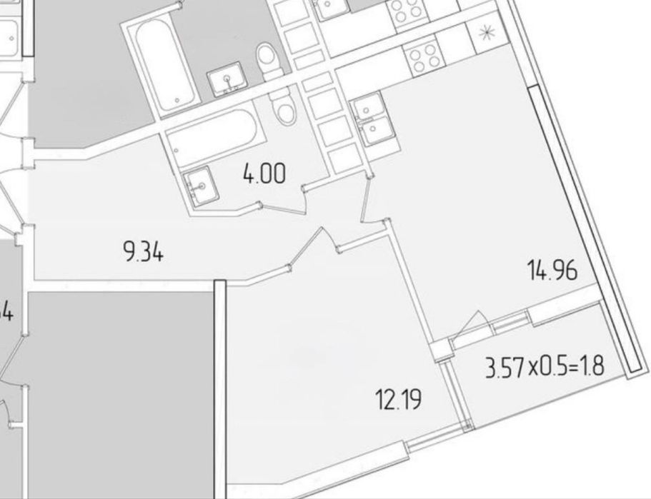 Срочная продажа! Кадорр Сити 68 Жемчужина вид на Краснова ниже рынка