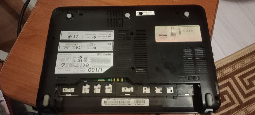 Msi u100 нетбук рабочий