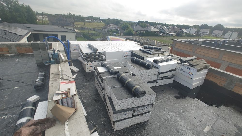 Grzanie papy,piętrówki w szybkich terminach termomodernizacje dachów