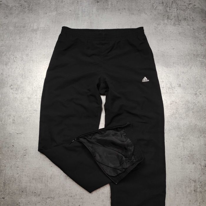 MĘSKIE Spodnie Sportowe Czarne Active PREMIUM ClimaLite Gym Adidas Logo