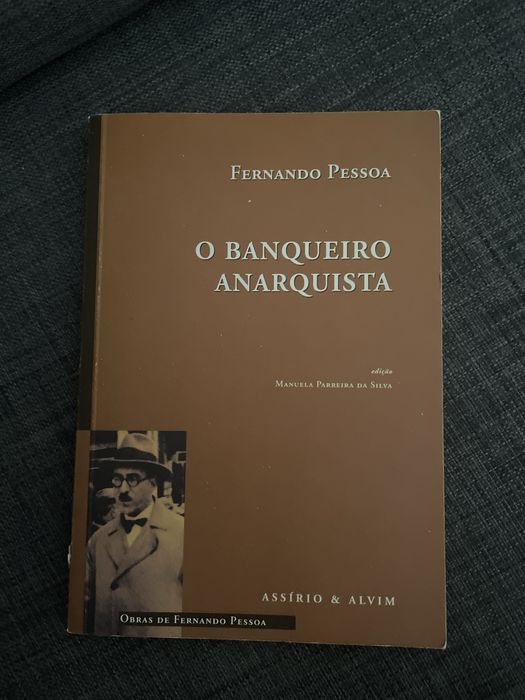 Livro o banqueiro anarquista de fernando pessoa
