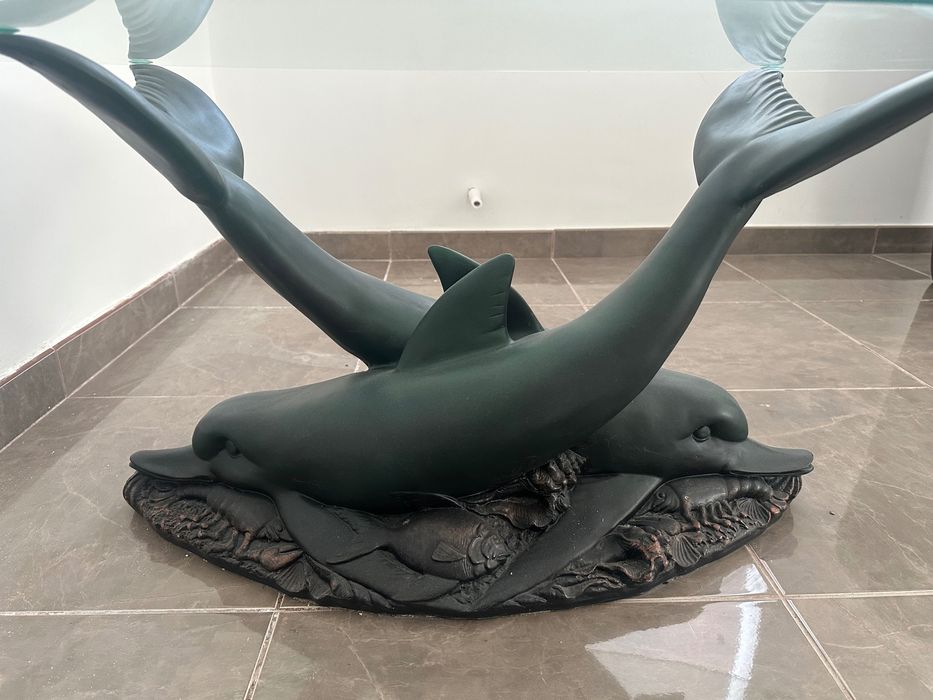 Mesa de Sofá em Vidro como nova muito bonita