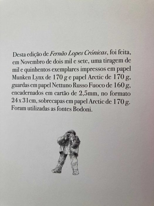 Livro Fernão Lopes - Crónicas Ilustrado por Rogério Ribeiro