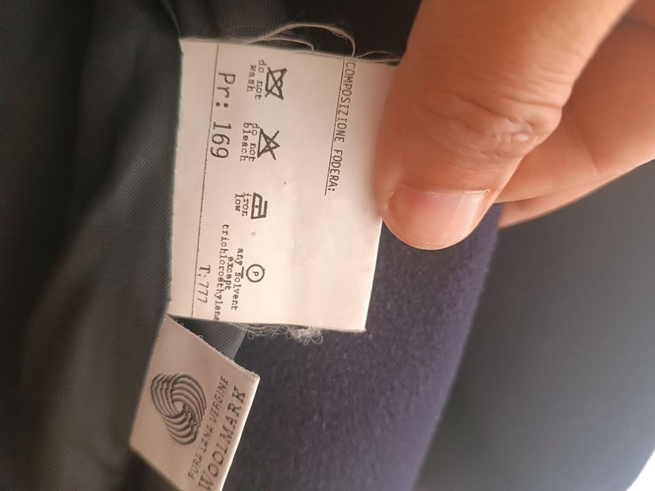 Sobretudo ica 100% lã virgem WoolMark