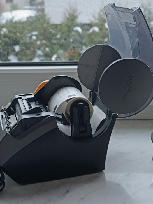 Drukarka termiczna etykiet  Brother P-Touch, QL-560, USB, kable