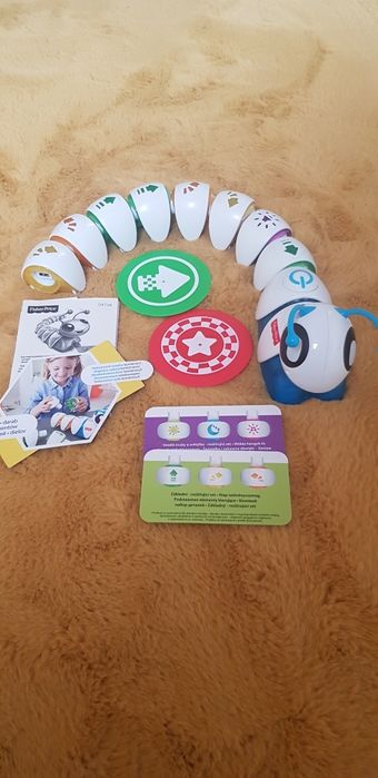 Interaktywna gąsienica Fisher Price