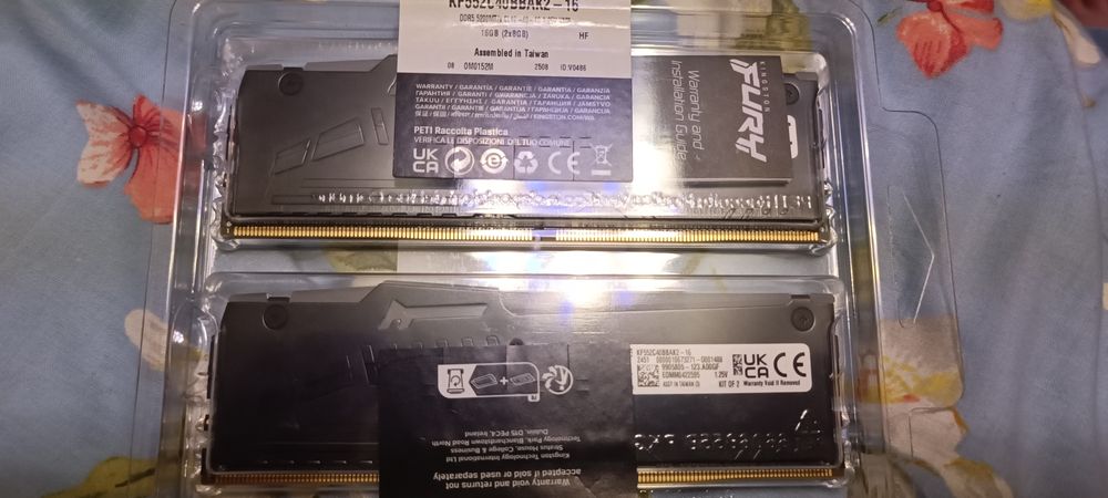 Оперативна пам'ять 2*8 ddr5 Kingston Fury ARGB