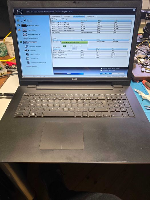 Dell inspiron 5749. Екран 17.3" i5-5200U Працює, на відновлення, запч.