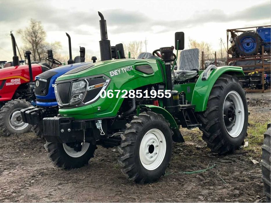 Новий Трактор ENEY TY- 404 Реверс Двигун KM490BT БЕЗКОШТОВНА Доставка