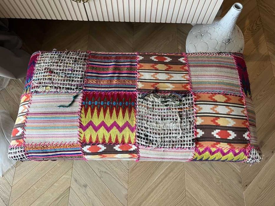 Ławka tapicerowana Indie Patchwork WESTWING