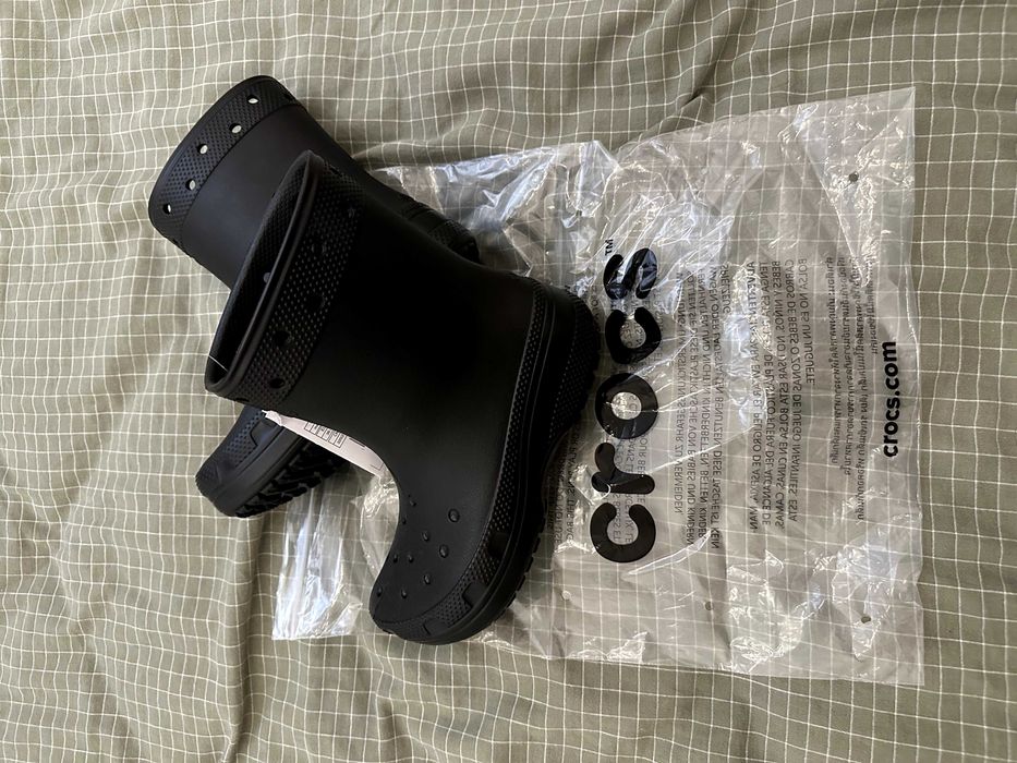 Гумові чоботи Crocs Classic Boot Black